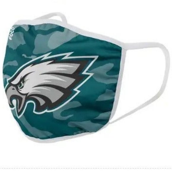 NFL Philadelphia Eagles Face Mask 2pk